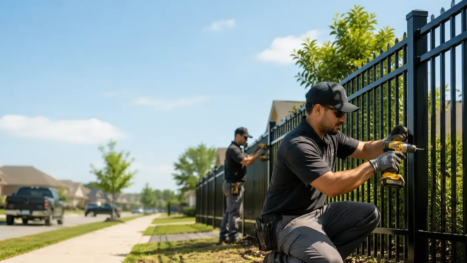 Metal Fence Installation in Ava, IL